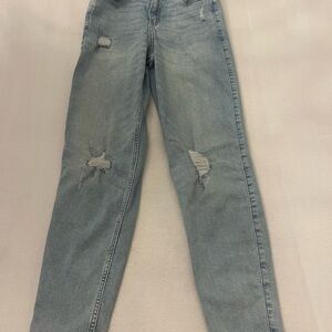 Abercrombie Kids high-rise mini mom jeans Slim 15/16